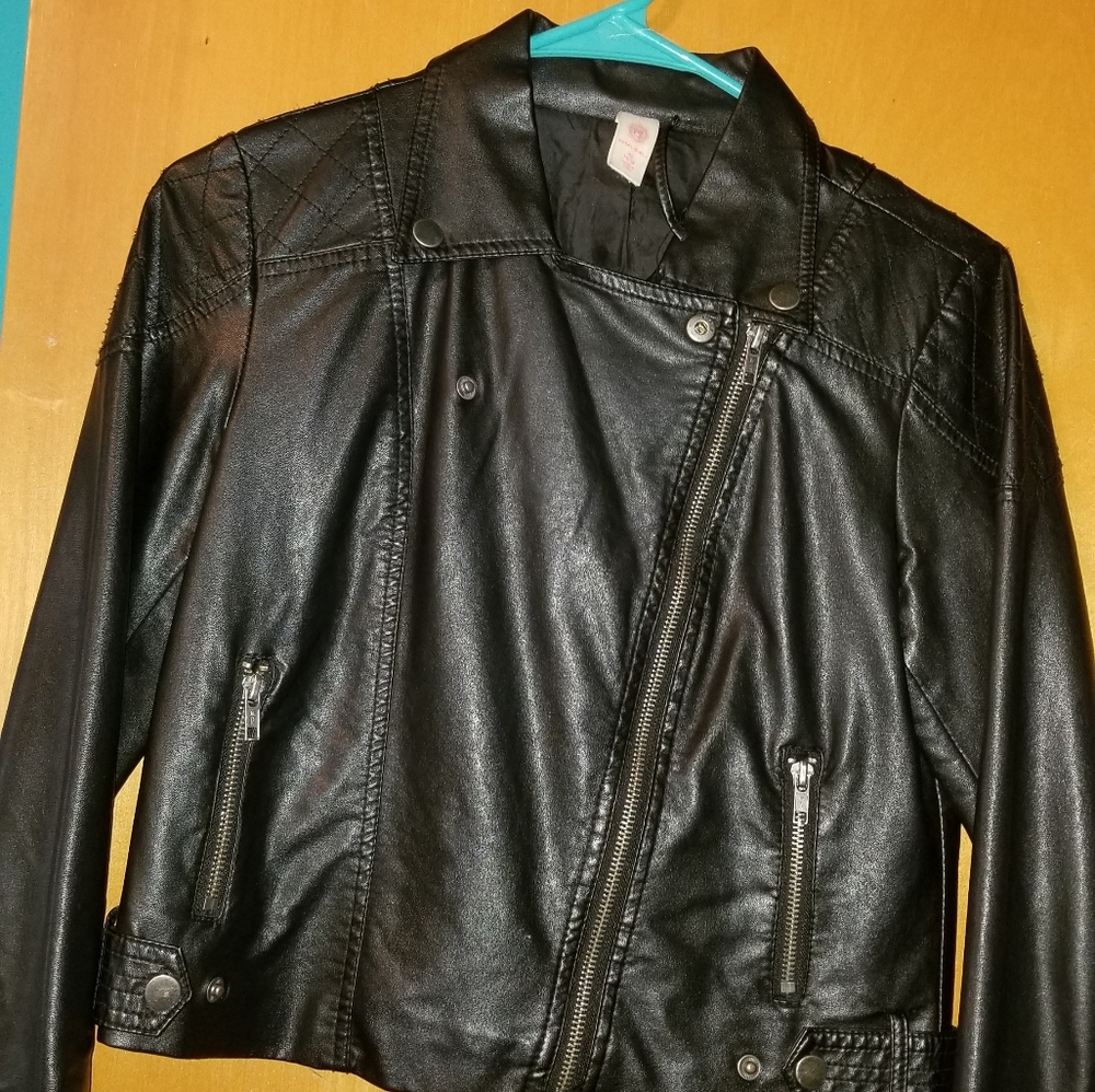 Leather jacket